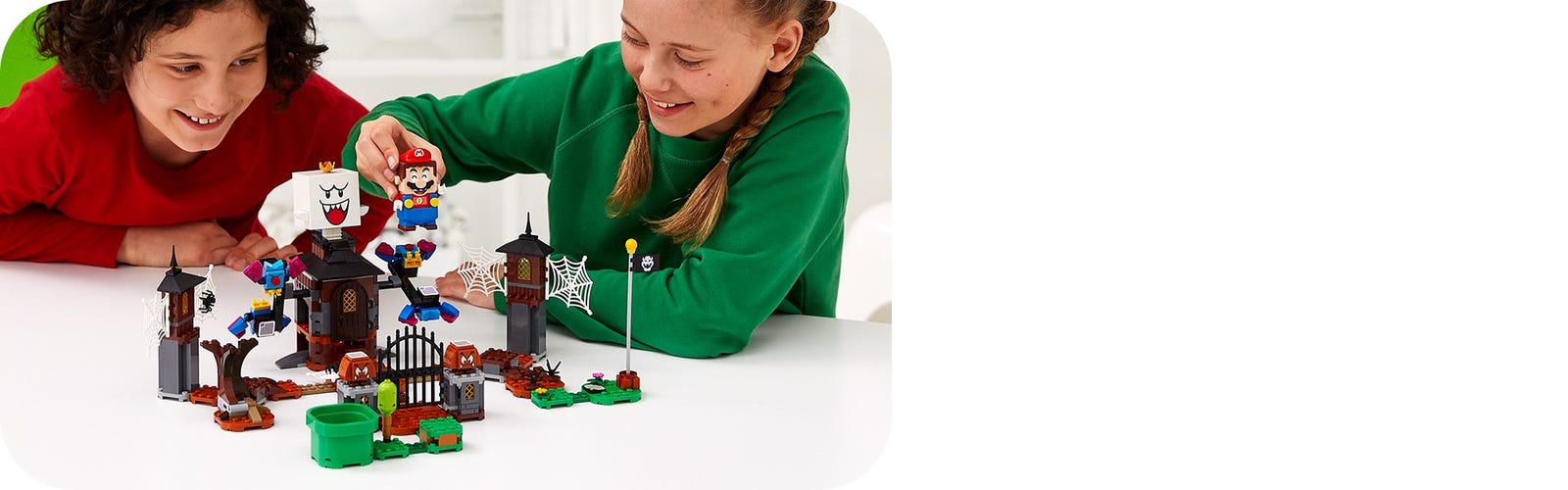 Expansion Set Lego Mario Haunted King Boo And The Haunted