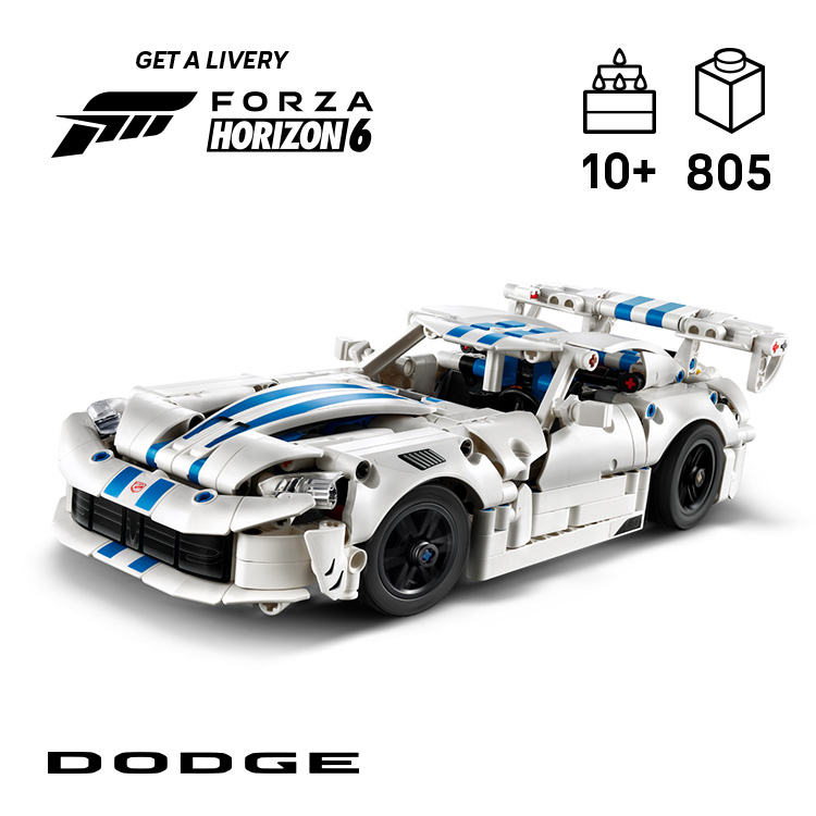 Dodge Viper GTS-R スポーツカー 42234 | テクニック |レゴ®ストア公式