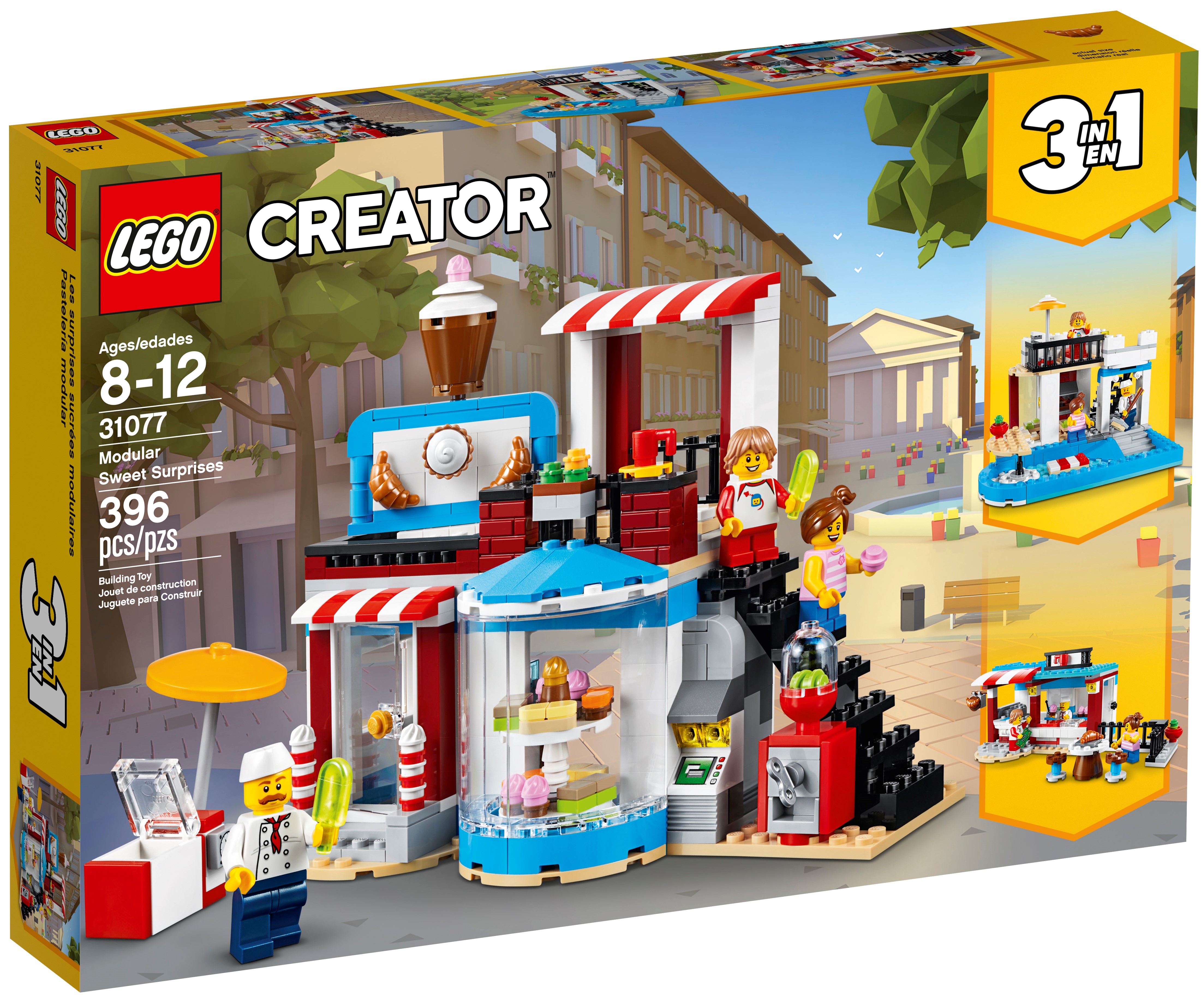 løbetur rent faktisk Næsten Modular Sweet Surprises 31077 | Creator 3-in-1 | Buy online at the Official  LEGO® Shop US