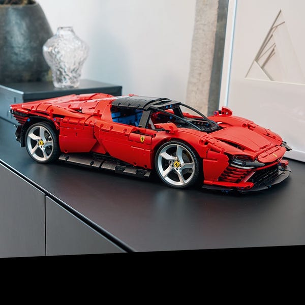 LEGO Technic 42143 Ferrari Daytona SP3, Voiture Modélisme, Maquette a  Construire, Adultes - Zoma