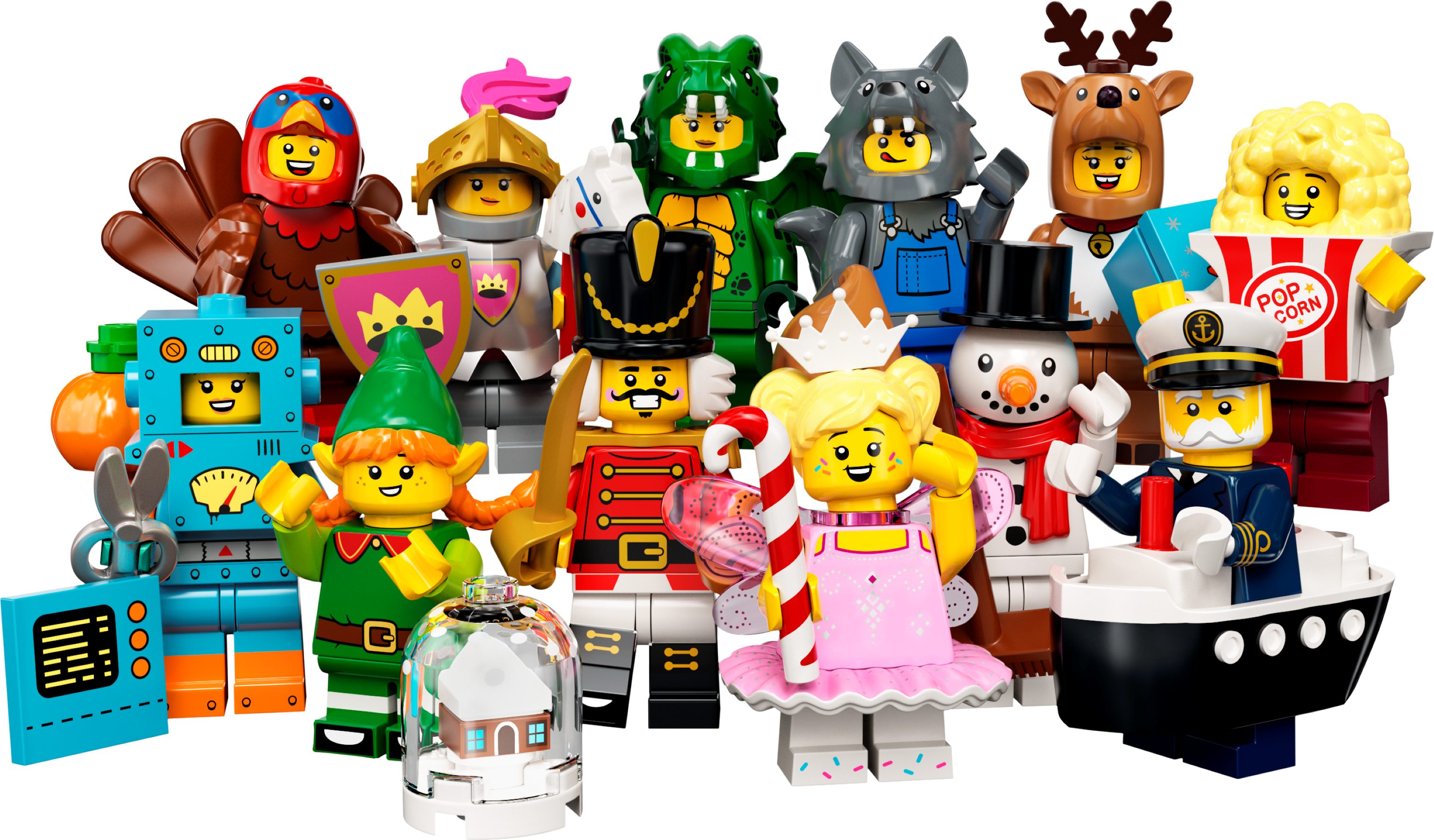 Complete Your Choice Lego Series 16 Collectible Minifigure New/Opened 