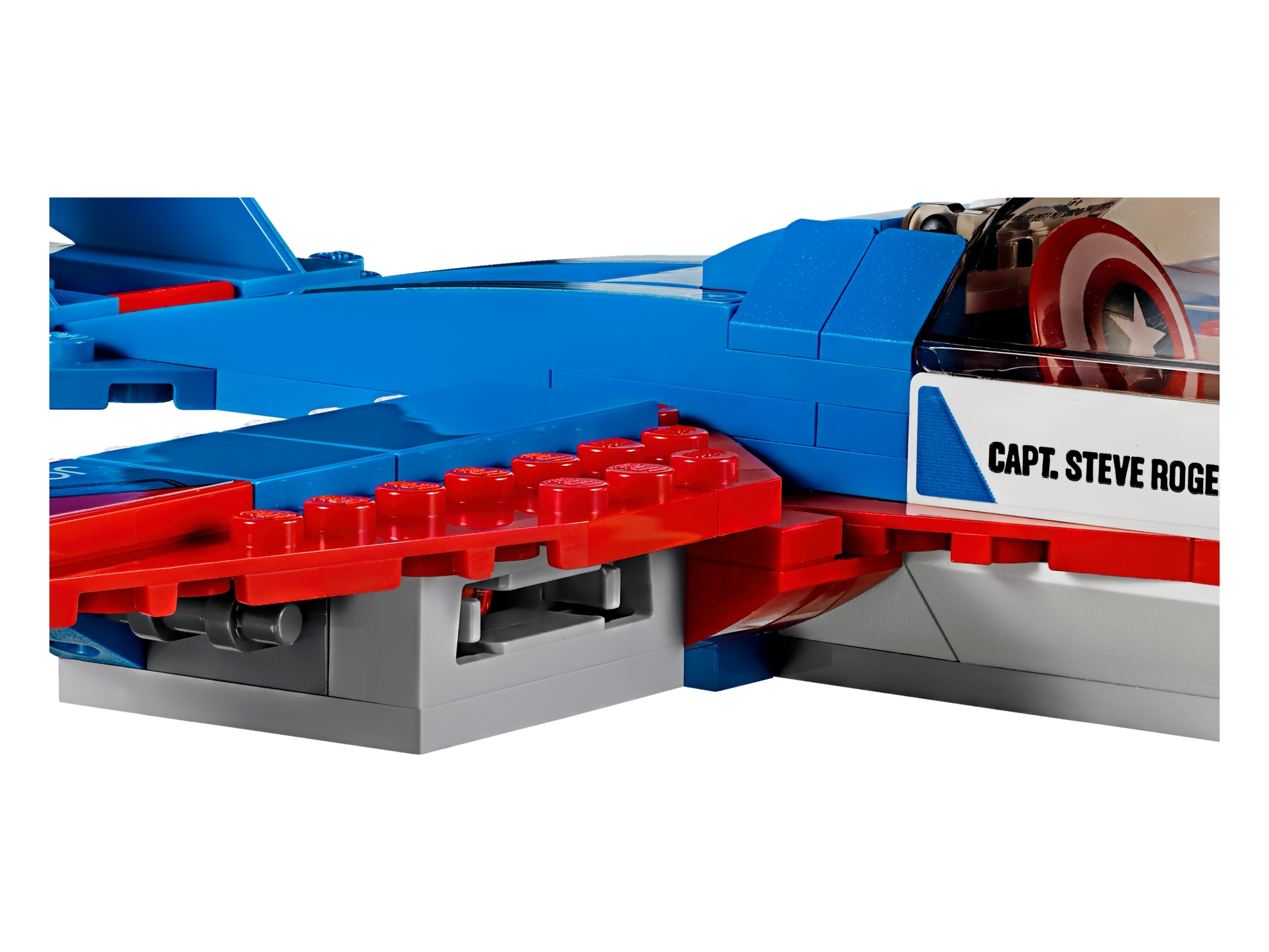 Lego Super Heroes Minifigura Pilot Captain America Set 76076 Nuevo 100% Original 