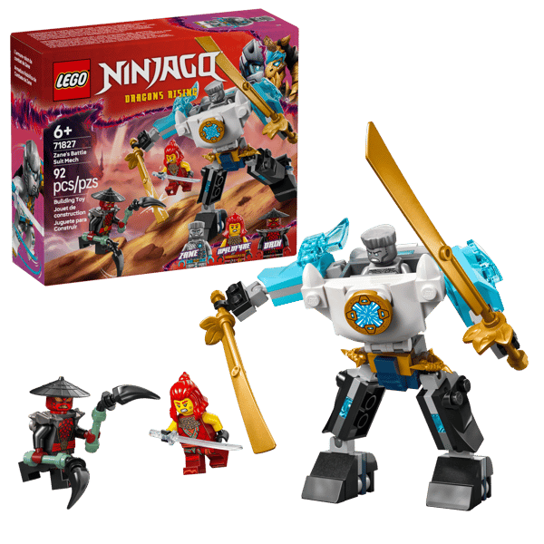 LEGO 71827 La super armure robot de Zane — visuel 2 sur 8