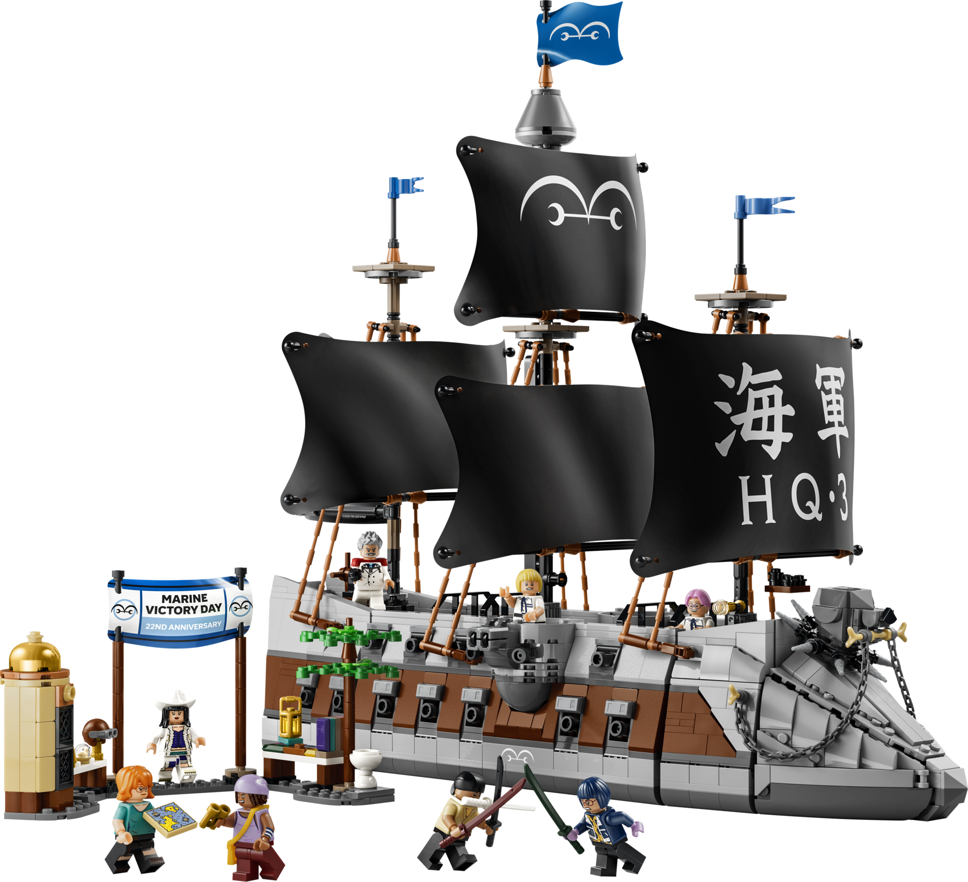 Garp's Marine Battleship