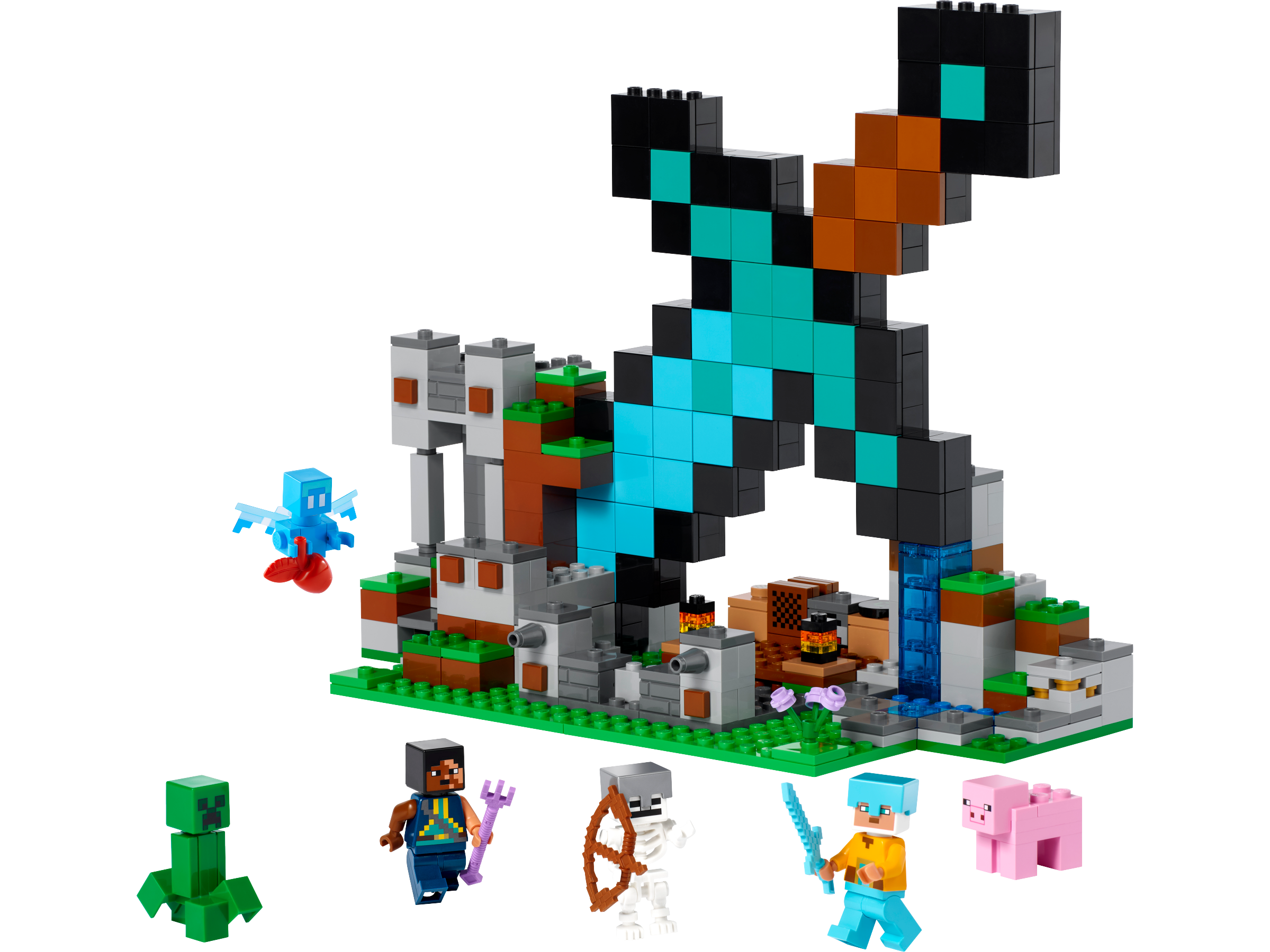 Syd Slip sko Kurve The Sword Outpost 21244 | Minecraft® | Buy online at the Official LEGO® Shop  US