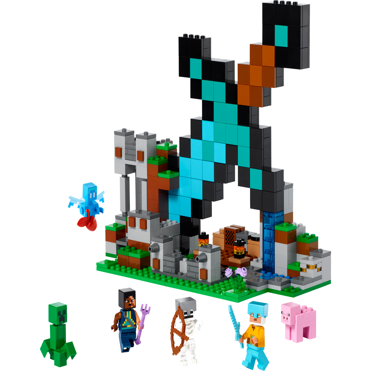 The Sword Outpost 21244 | Minecraft® | Buy online at the Official LEGO® Shop