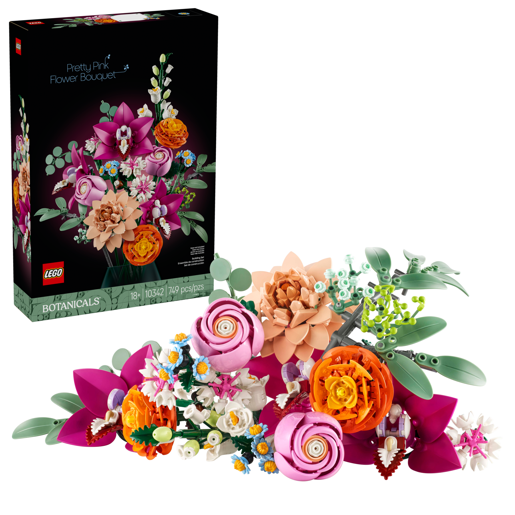 ねぇね Pretty Pink Flower Bouquet 10342 | Botanicals | Buy online at the