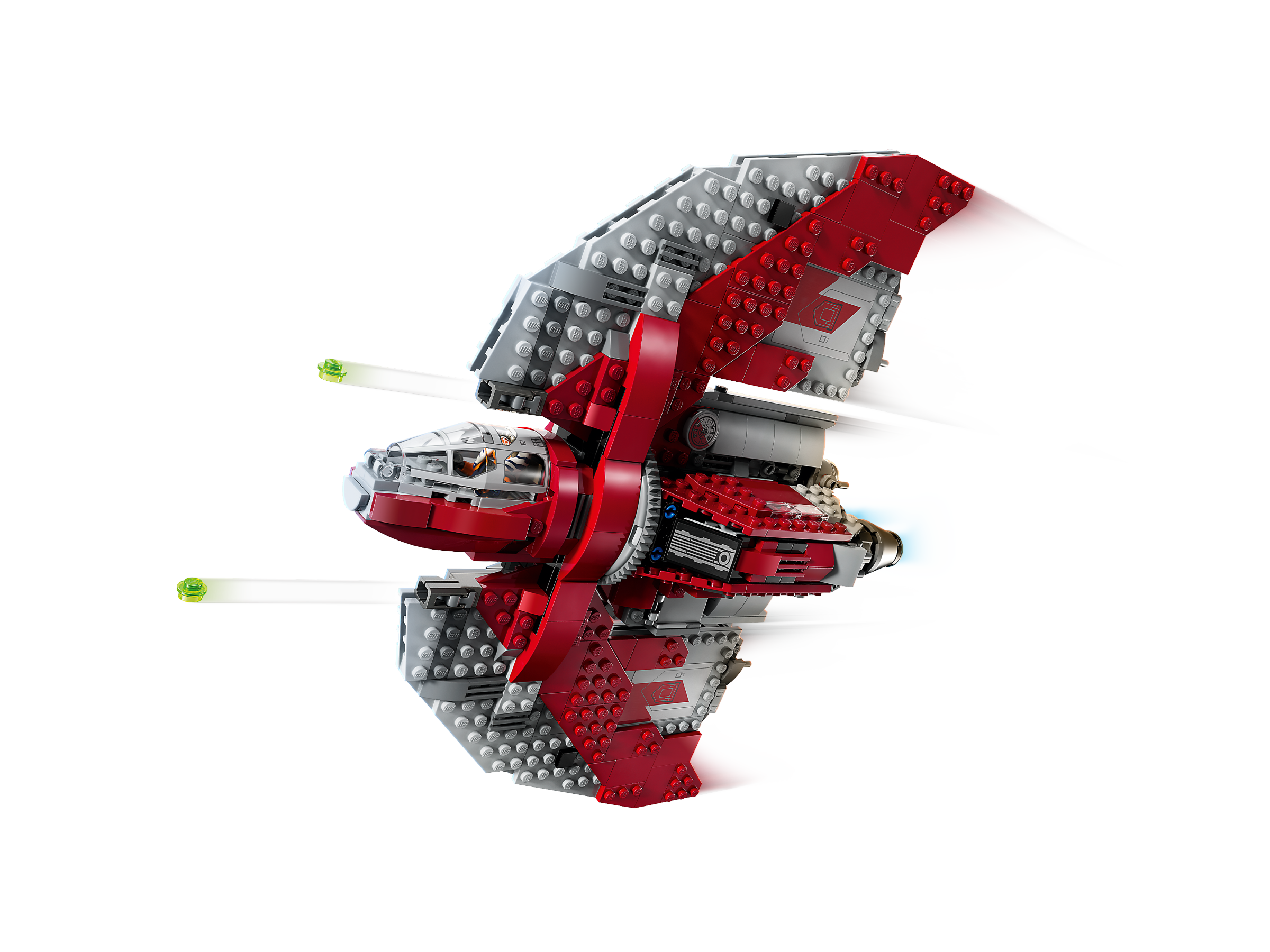 LEGO MOC Ahsoka Tano's T-6 Jedi Shuttle set 75362 MOD by