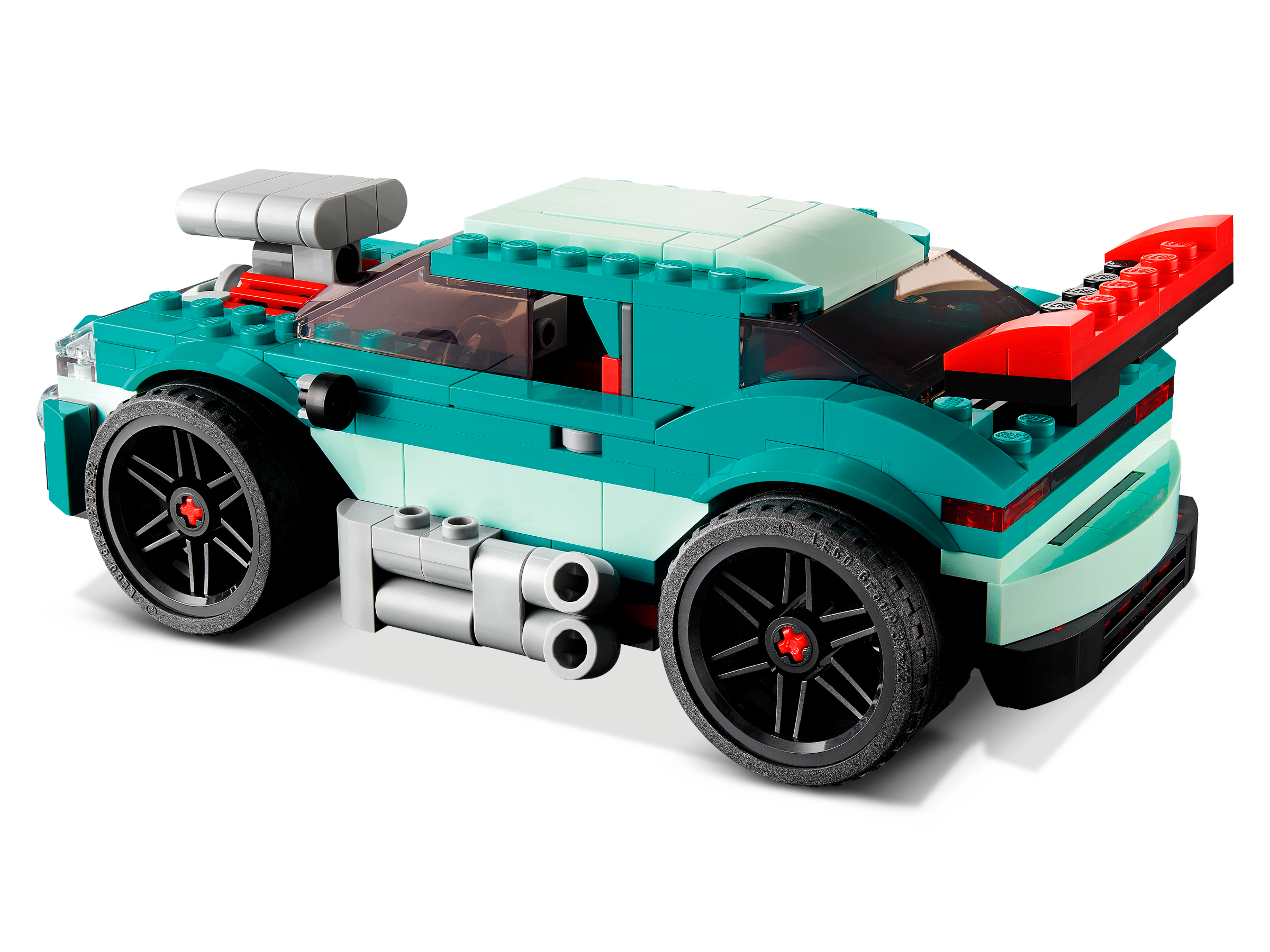 LEGO Creator 3-in-1: Carro de Corrida de Rua, Idades 7+, 258 Peças, Item  31127