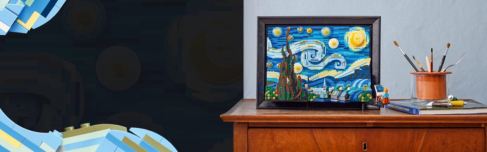 LEGO Vincent van Gogh Minifigure idea106 - 21333 The Starry Night