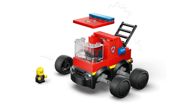 LEGO 60482 Véhicules - Le camion de pompiers — visuel 3 sur 8