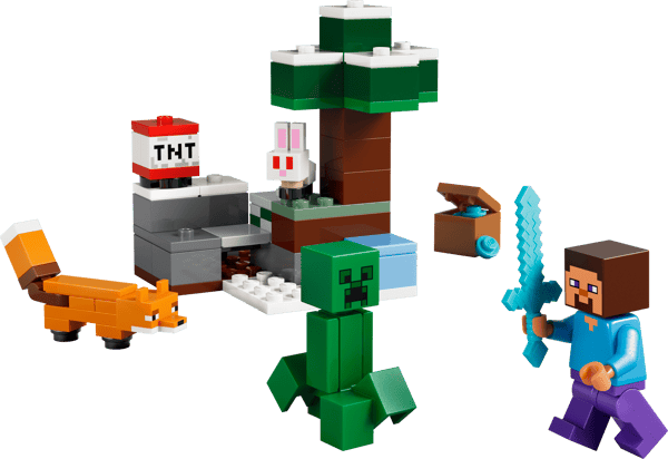 LEGO 21583 Les aventures de Steve dans la taïga