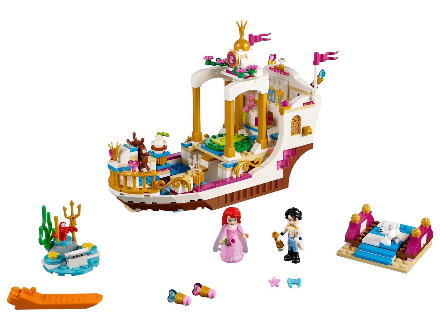 Ariel S Royal Celebration Boat 41153 Disney Buy Online At The