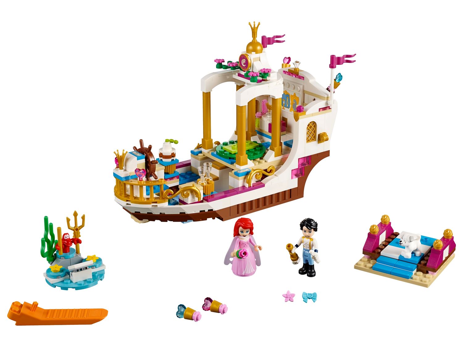 Le bateau de célébration royale d’Ariel
