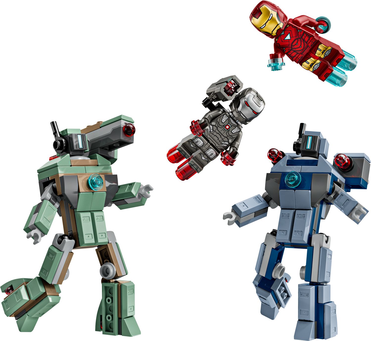 Iron Man & War Machine vs. Hammer Drones