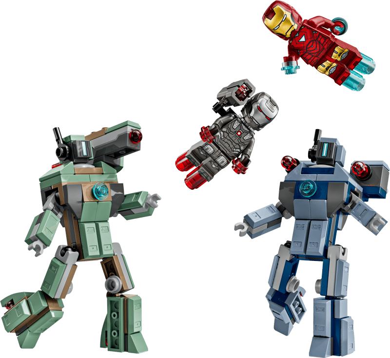 Iron Man & War Machine vs. Hammer Drones — LEGO set 76320