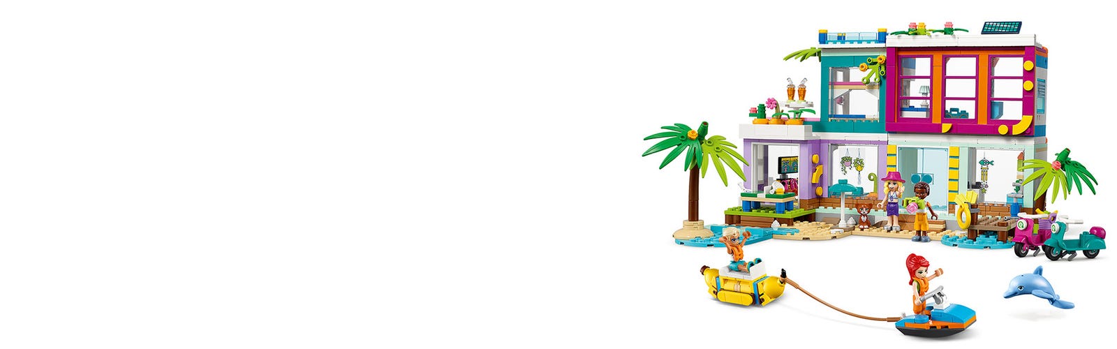 LEGO Friends 41709 - Casa delle vacanze sulla spiaggia