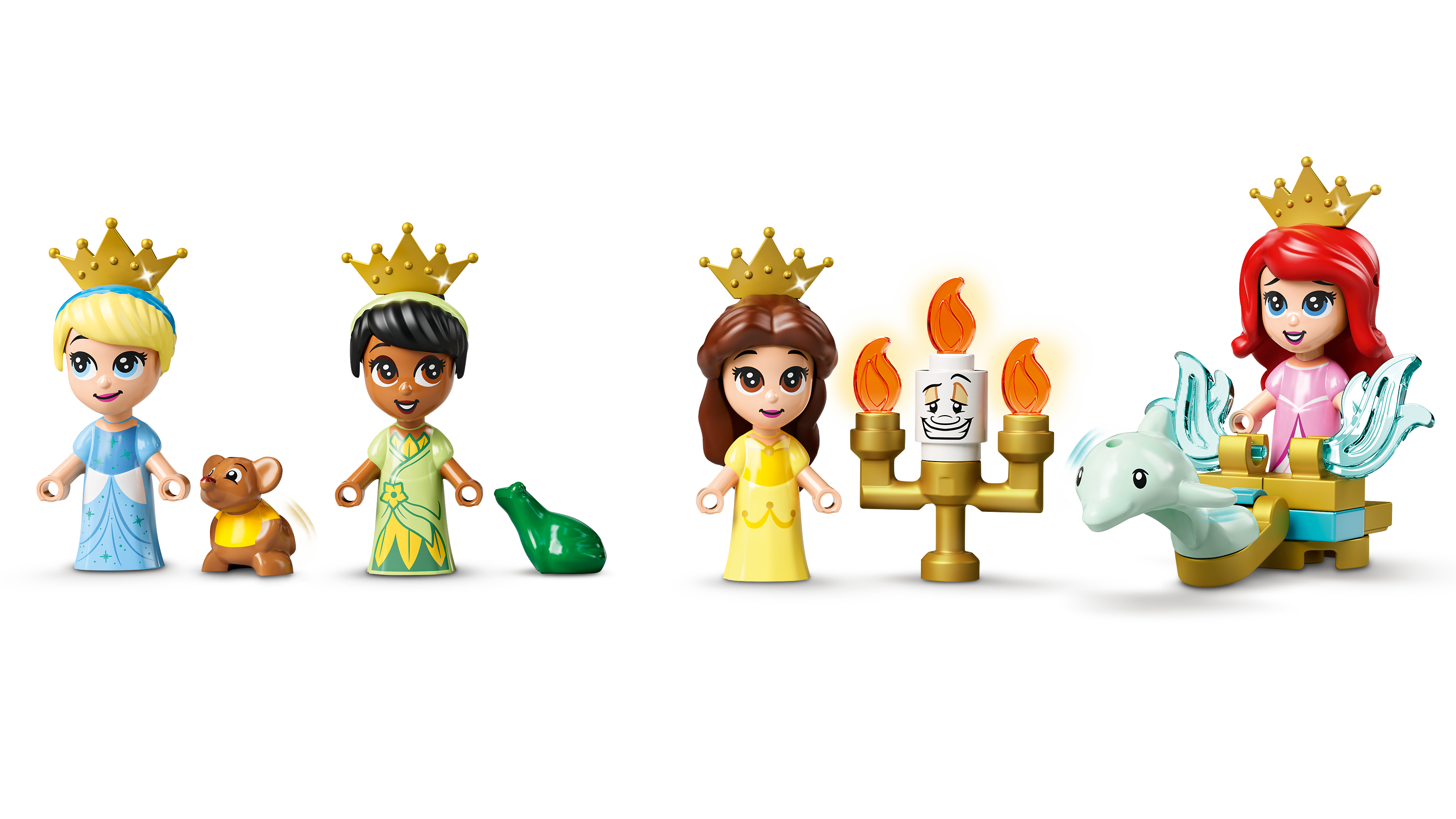 Ariel Belle Cinderella And Tiana S Storybook Adventures Disney Buy Online At The Official Lego Shop Us