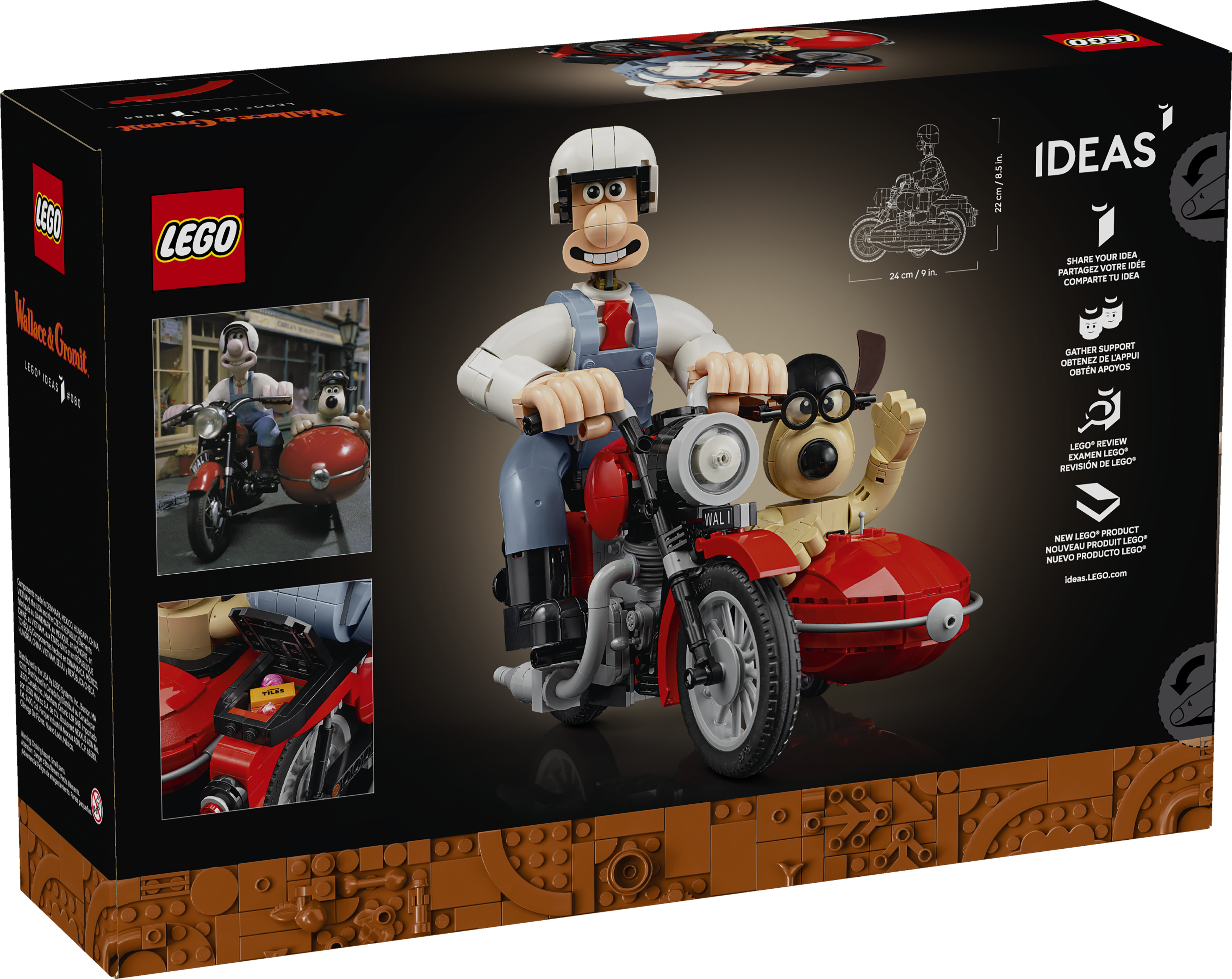 Wallace & Gromit 21371 | Ideas | Buy online at the Official LEGO