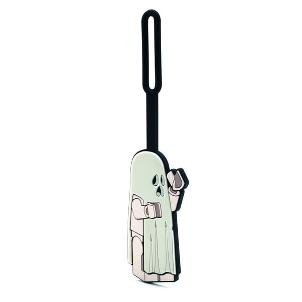 Ghost Glow-In-The-Dark Bag Tag - Image 5