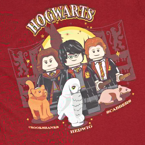 Harry Potter™ T-Shirt – Burgundy Red - Image 6