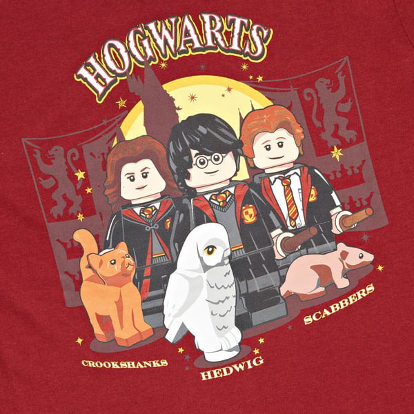 LEGO 5008032 T-shirt Harry Potter™ – Bordeaux — visuel 5 sur 7