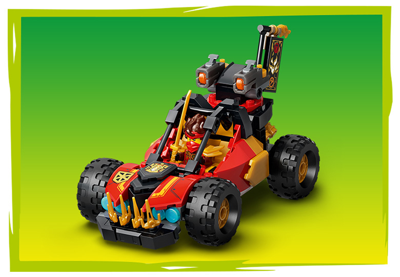 Kai and Cole's Combiner Vehicles 71864 | NINJAGO® | Buy online at