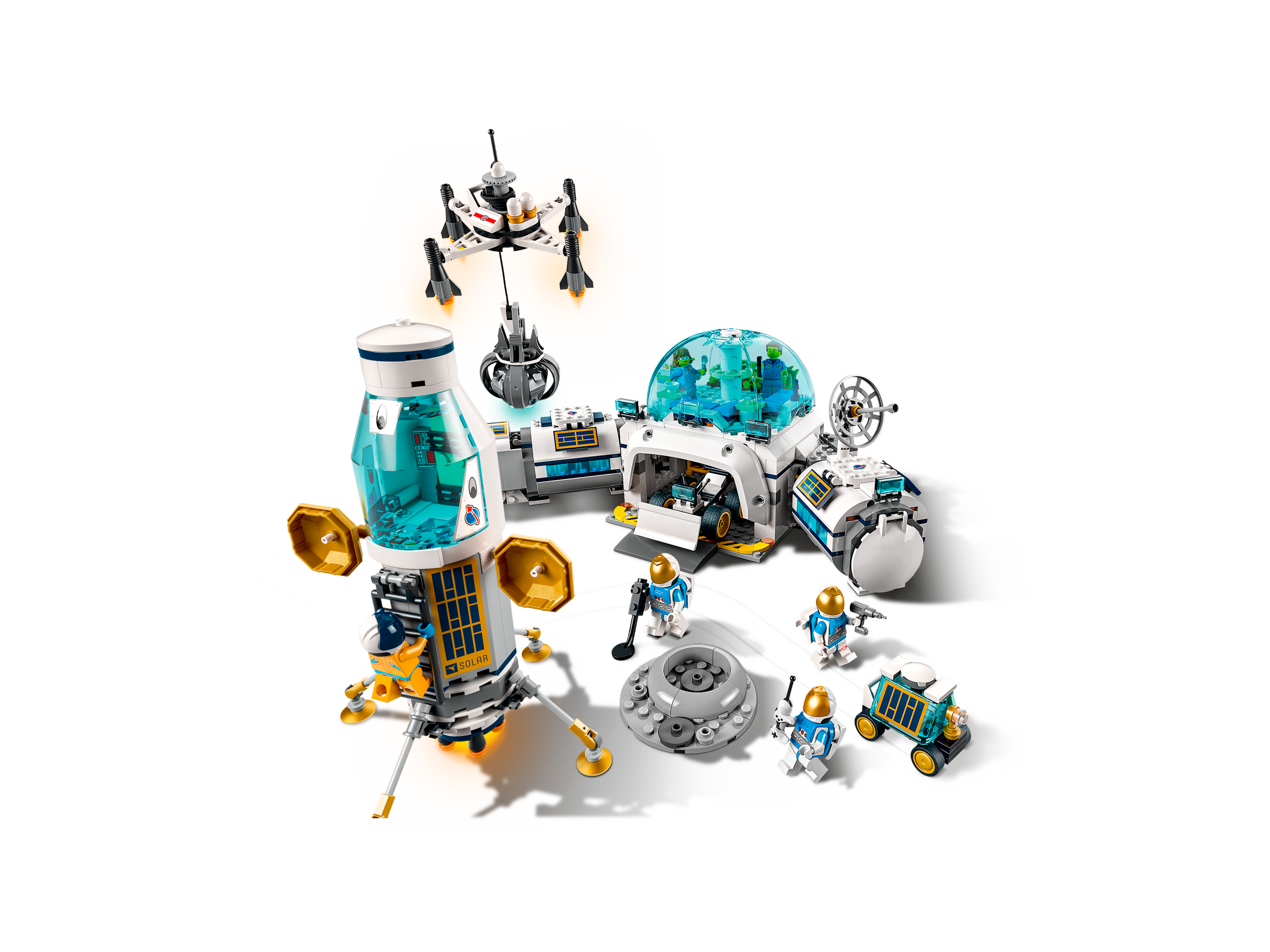 Lunar Research Base 60350 | City | Buy online at the Official LEGO® Shop US