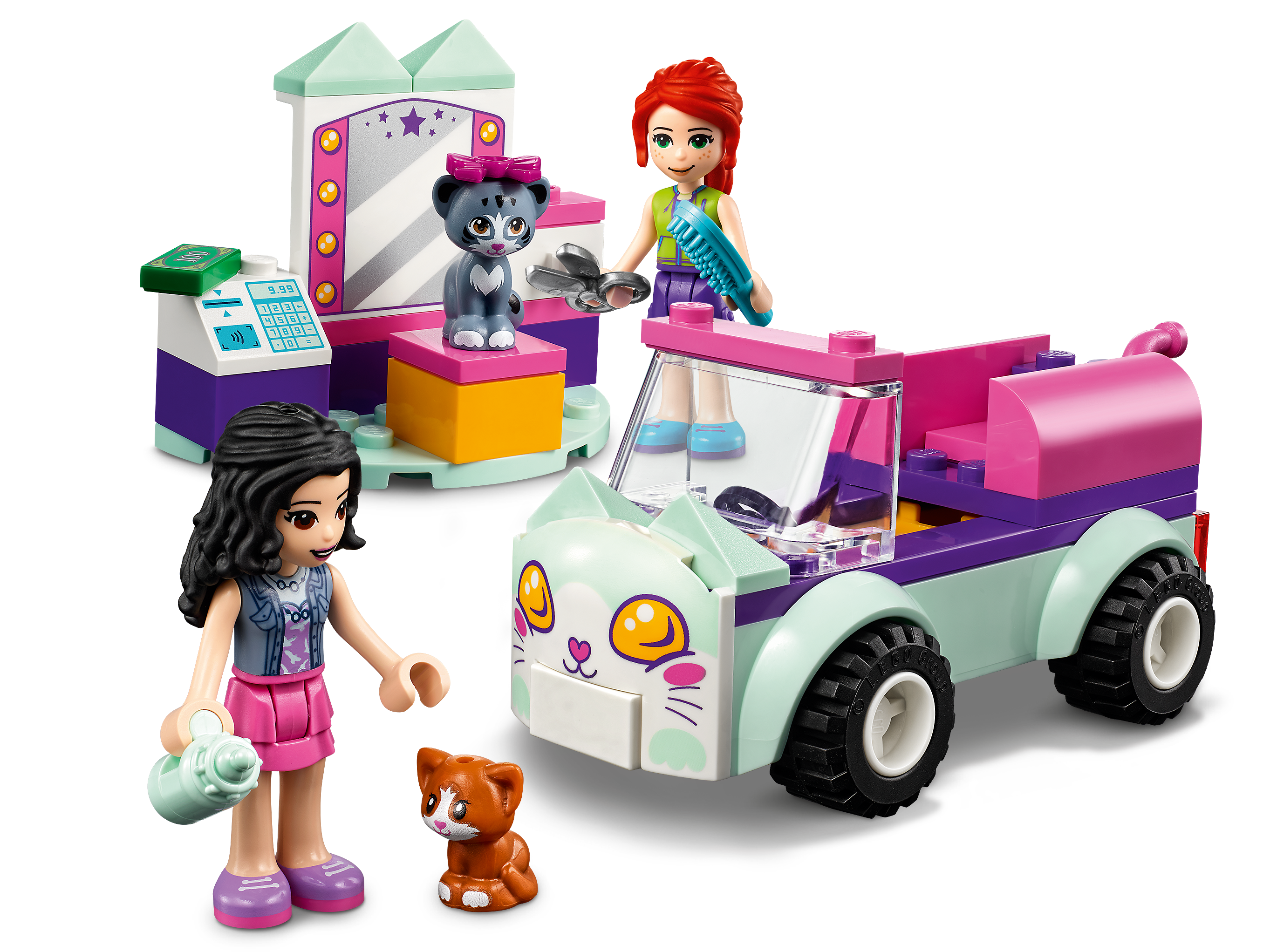 Bemærkelsesværdig Udveksle stereoanlæg Cat Grooming Car 41439 | Friends | Buy online at the Official LEGO® Shop US