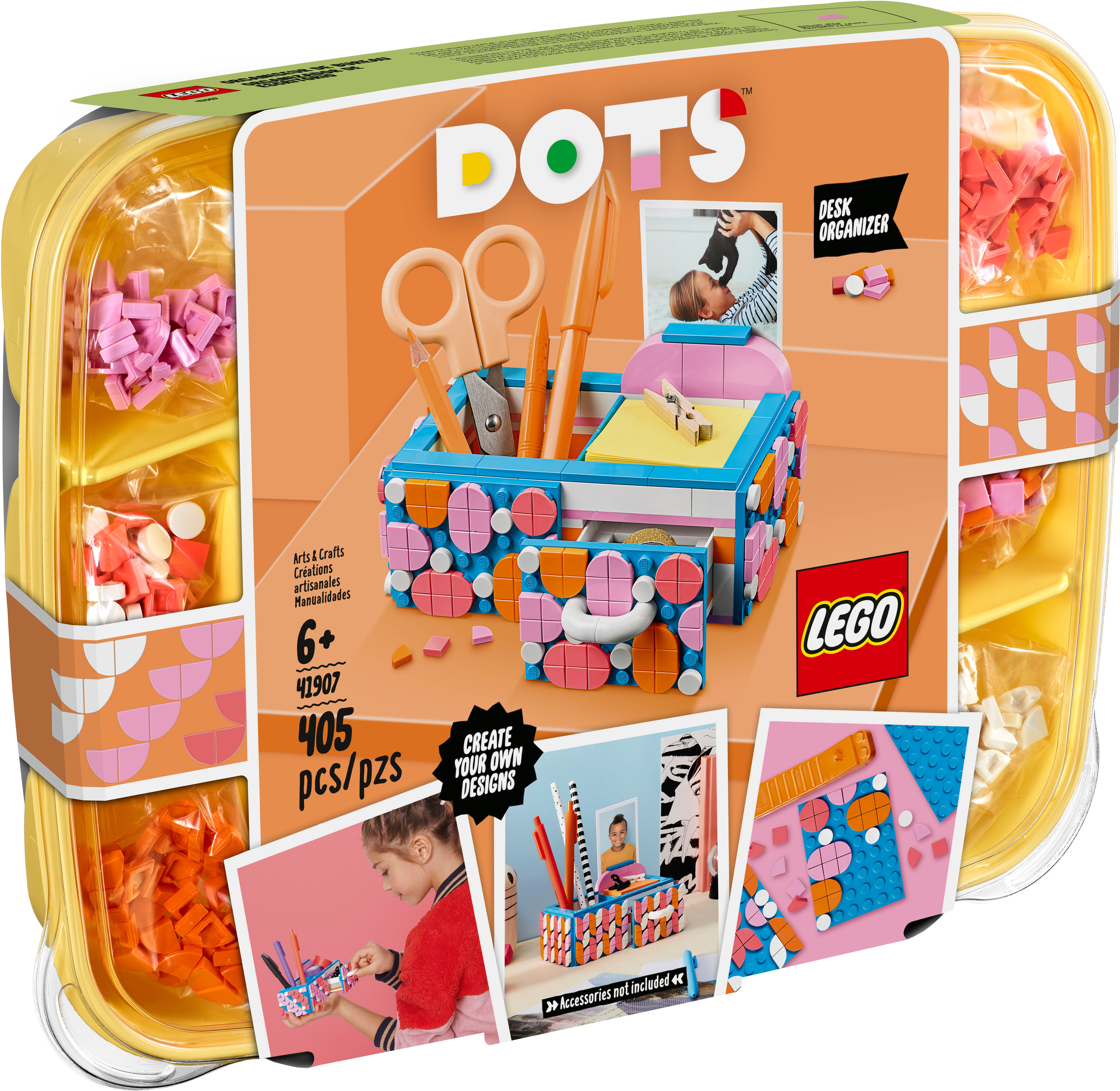 Erobre tykkelse hjem Desk Organizer 41907 | DOTS | Buy online at the Official LEGO® Shop US