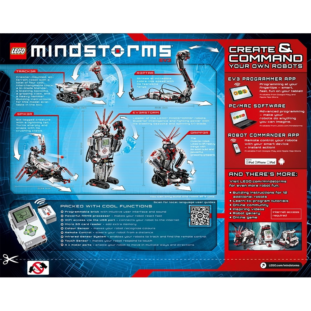 LEGO® MINDSTORMS® EV3 31313 | MINDSTORMS® | at the Official LEGO® Shop US