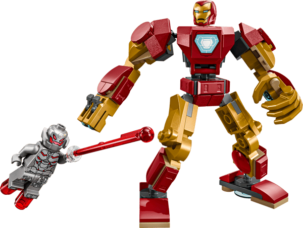 LEGO 76307 Le robot d’Iron Man contre Ultron