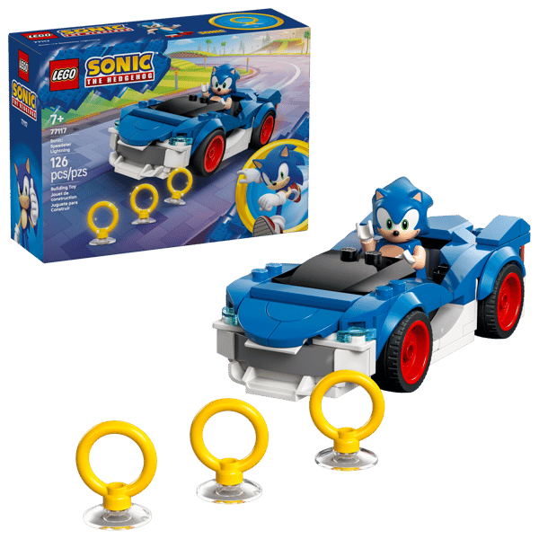 LEGO 77117 Sonic : le bolide ultra-rapide — visuel 2 sur 8