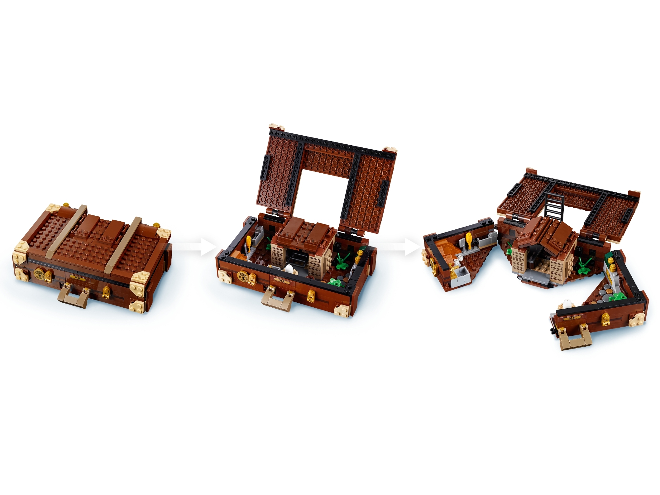 Newt´s Case of Magical Creatures | Fantastic Beasts™ Buy online at the Official LEGO® Shop US