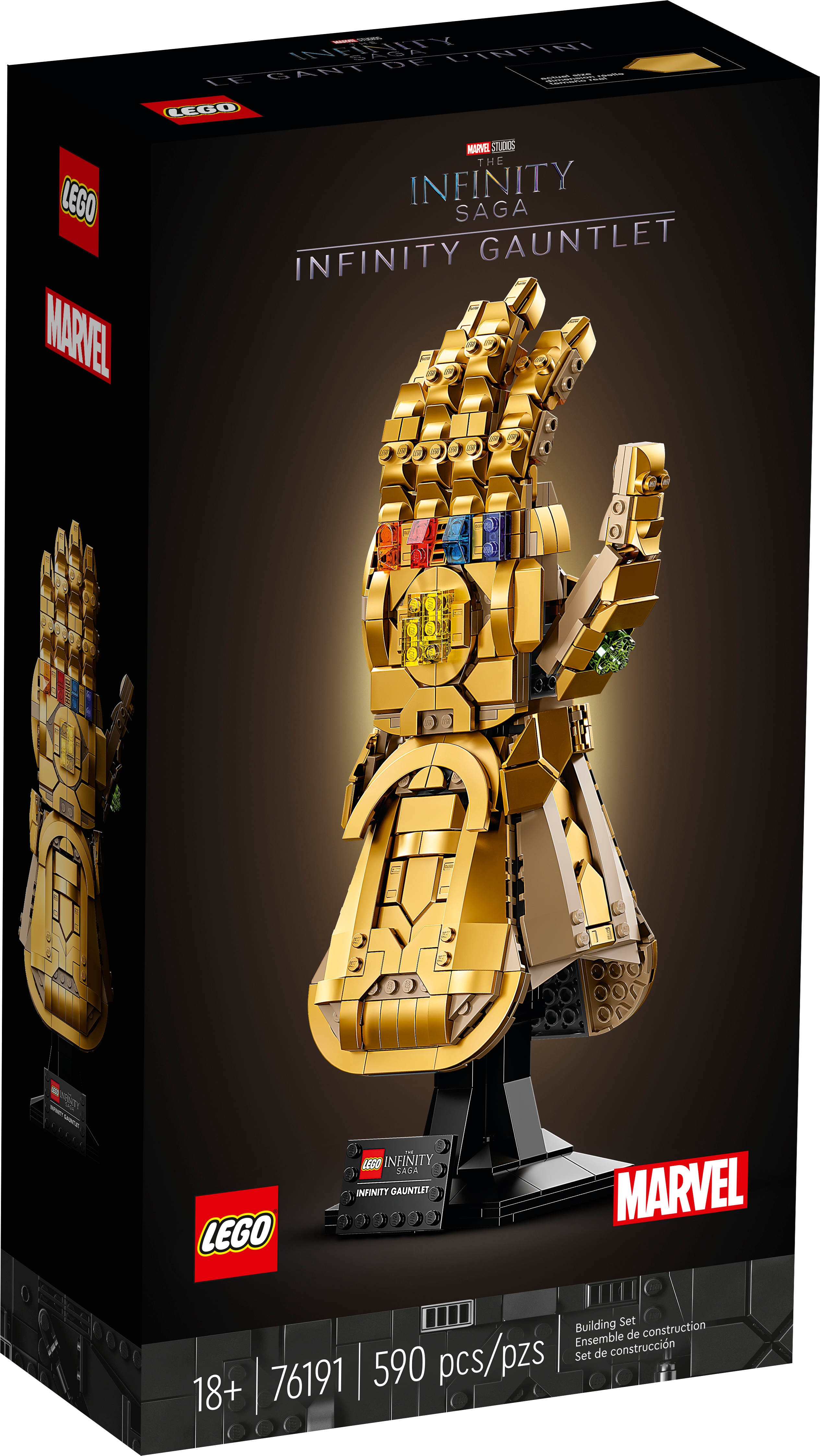 Lego Marvel The Avenger Infinity war Thanos Gloves  Energy Stones Minifigure 