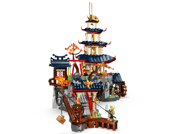 LEGO 71814 La ville au temple du tournoi — visuel 4 sur 8