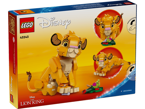 LEGO 43243 Simba, le bébé du Roi lion — visuel 6 sur 8
