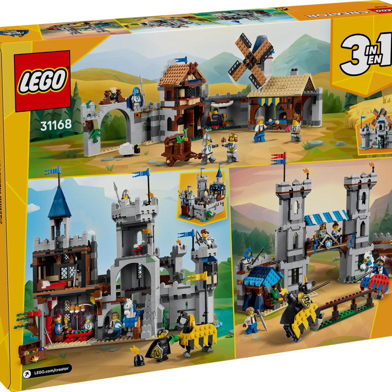 中世の騎士の城 31168 | クリエイター3in1 |レゴ®ストア公式オンライン 中世の騎士の城 31168 | クリエイター3in1 |レゴ®ストア公式オンライン