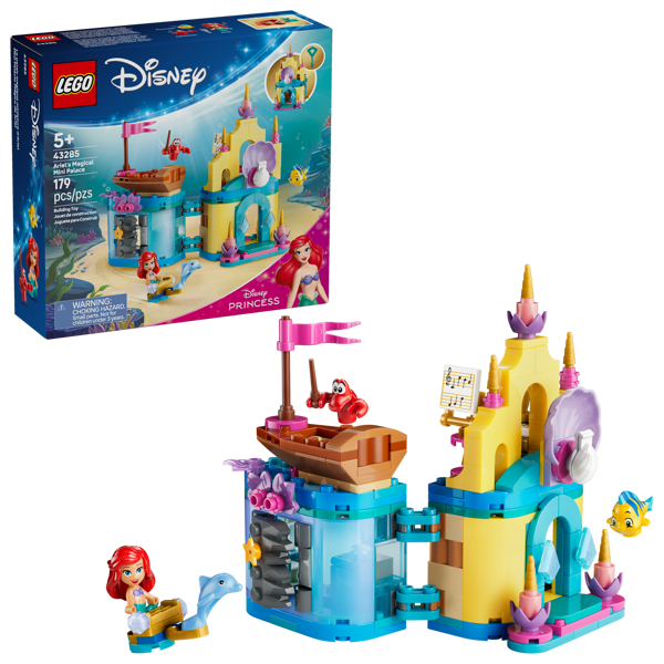 LEGO 43285 Le palais magique d’Ariel miniature — visuel 2 sur 8