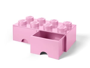 Brique 8 tenons avec tiroirs – mauve
