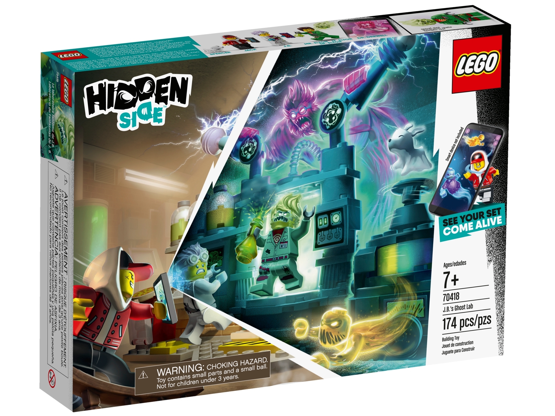 porter ignorere Andre steder J.B.'s Ghost Lab 70418 | Hidden Side | Buy online at the Official LEGO®  Shop US