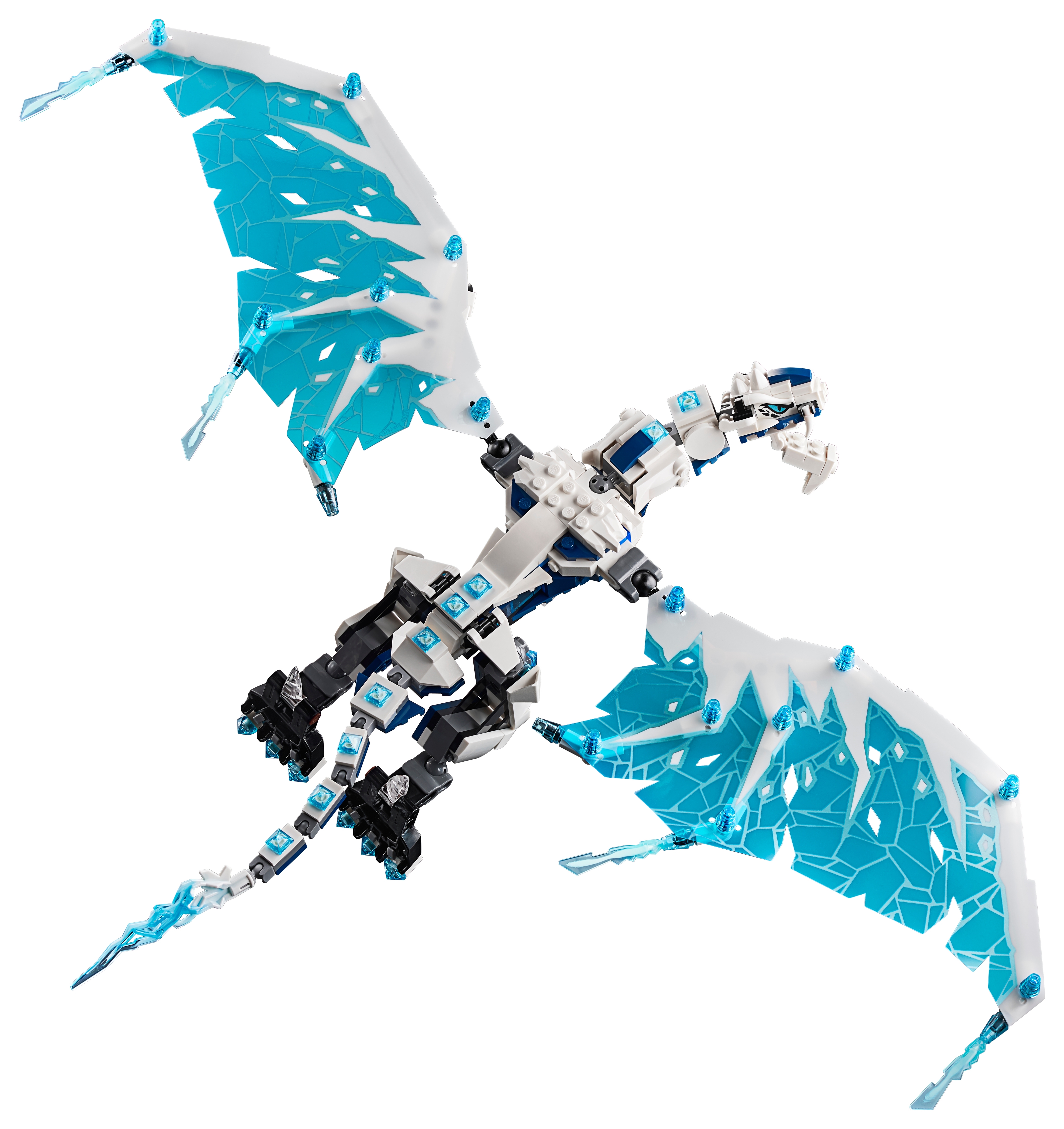 Ninjago LEGO® Blizzard Ice Emperor Zane Ninja Minifigure from set 70678 Genuine 