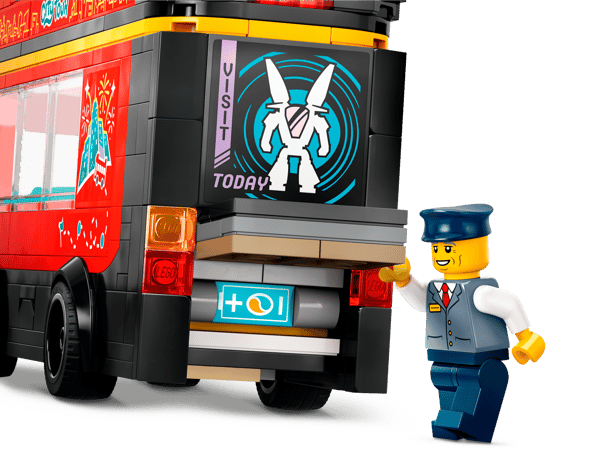 LEGO 60407 Le bus rouge à deux étages — visuel 5 sur 8