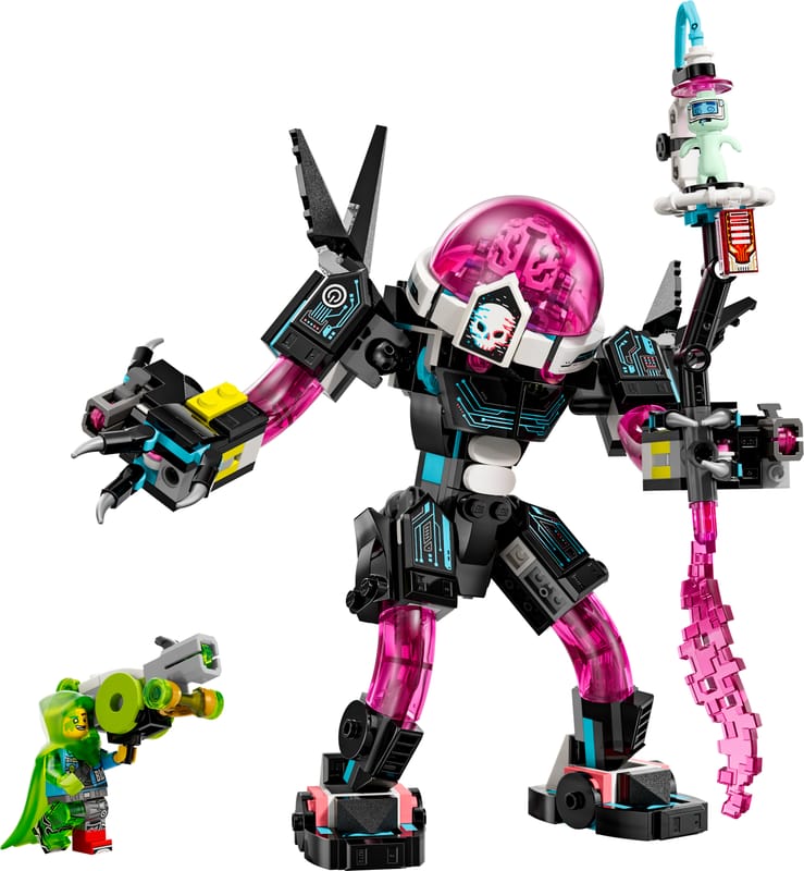 Mateo vs. Cyber Brain Mech