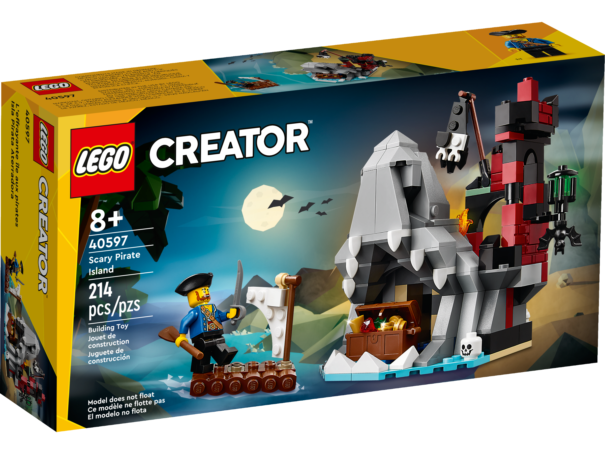 Scary Pirate Island 40597 | Other | Buy online at the Official LEGO® Shop US
