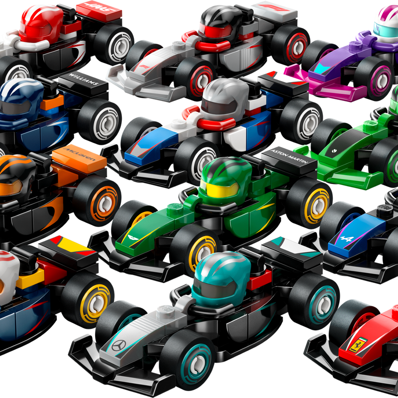 F1® Collectible Race Cars 6 Pack