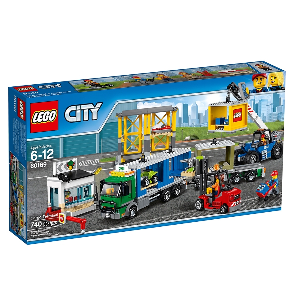 LEGO® Frachtterminal-Arbeiter II 60169 Minifigs cty799 City 