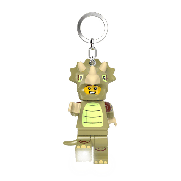 LEGO 5009481 Porte-clés lumineux Le fan en costume de tricératops