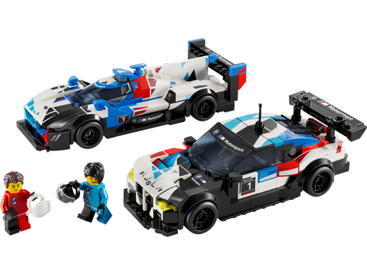 LEGO 76922 - BMW M4 GT3 og BMW M Hybrid V8-racerbiler