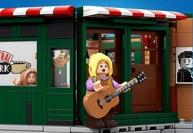 A Lego replica of Central Perk from 'Friends' lands in Las Vegas
